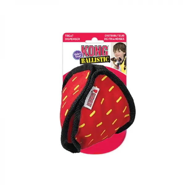 Kong Ballistic Hiden Treat Rojo