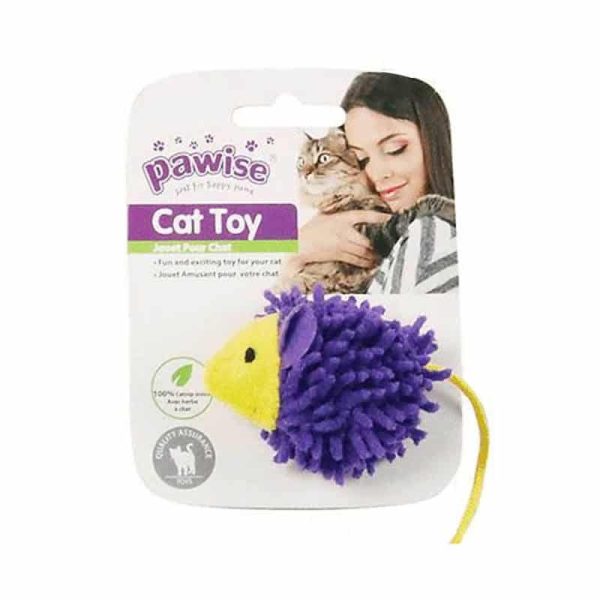 Pawise Meow-Meow Life Raton Morado con Amarillo