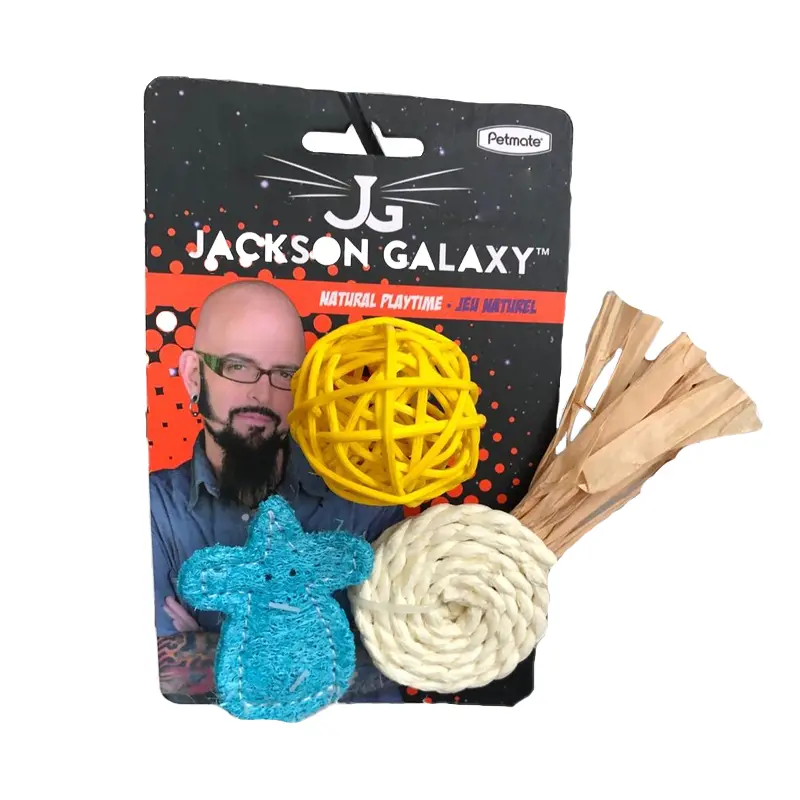 Natural Play Time 3 Colores – Jackson Galaxy Natural Play Time 3 Colores – Jackson Galaxy