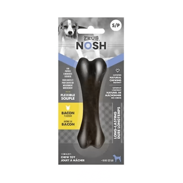 Zeus Nosh Hueso Flex Cachorro Sabor TocinoTalla S