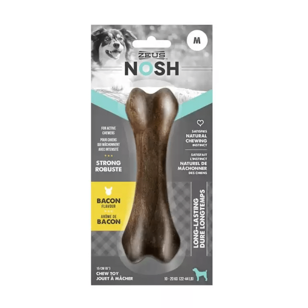 Zeus Nosh Hueso Duro Sabor Tocino M