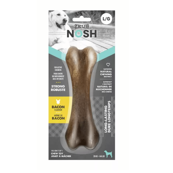 Zeus Nosh Hueso Duro Sabor Tocino L