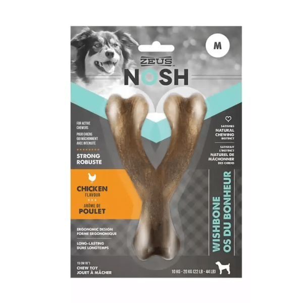 Zeus Nosh Wishbone Sabor Pollo Talla M