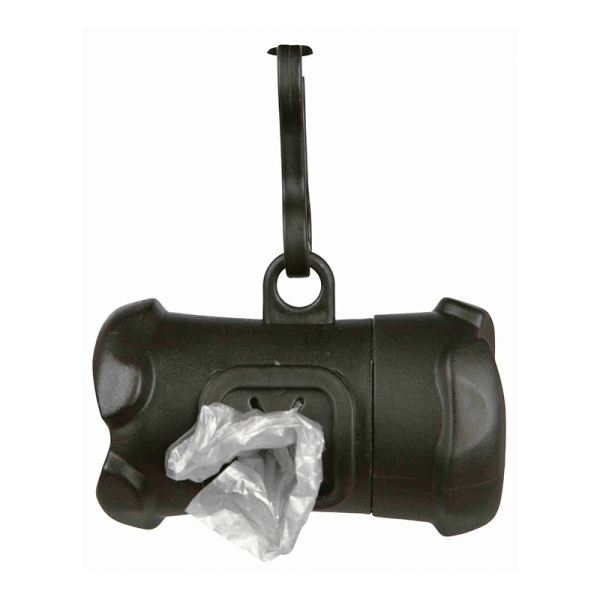 Dispensador de Bolsas y Repuesto Negro