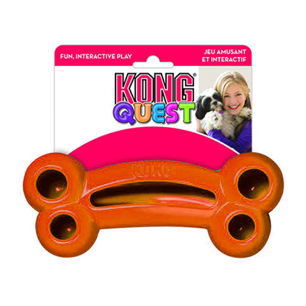 Kong Quest Bone S Color Naranja