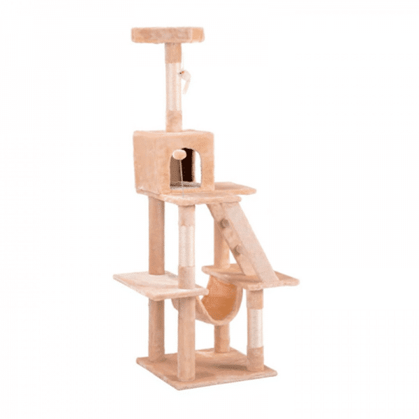 Torre para gatos Beige ( 45x45x150cm) - PP150c