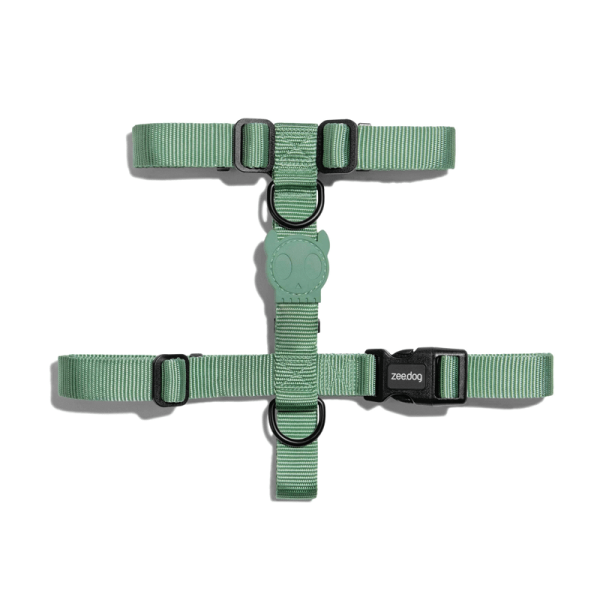 Arnés H Zeedog army green - S
