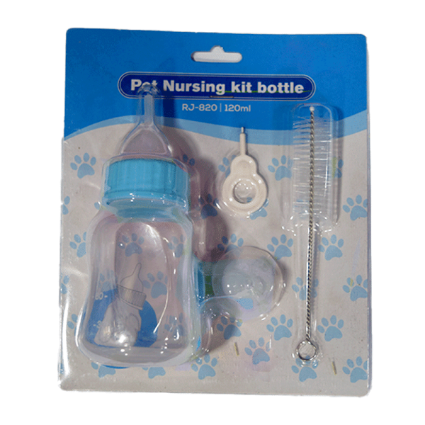 Set Mamadera 120ml Azul- Carno