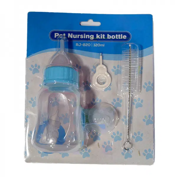 Set Mamadera 120ml Azul- Carno