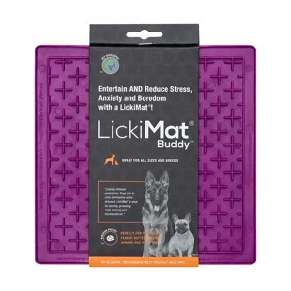 Alfombra Buddy Purple For Dog LickiMat
