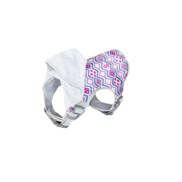 Arnés Hoodlum Gris con gorro XS - Wonder dog