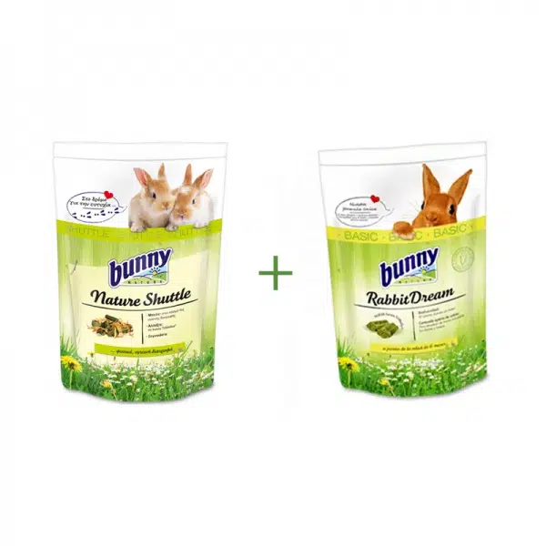 Promo Rabbit Dream Shuttel 600gr + Basic 750gr