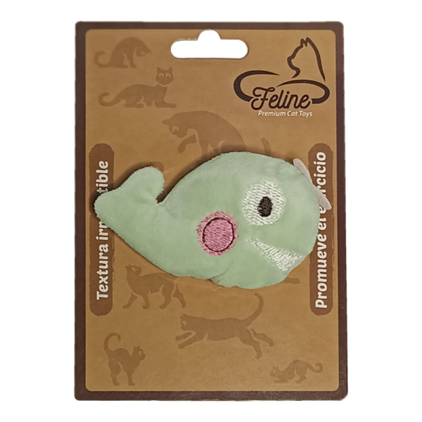 Peluche Forma de Ballena Verde - Feline