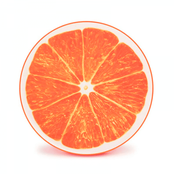 Manta Refrescante Circular Naranja 60 cm