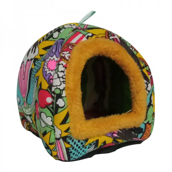 Casa estilo yurt abstracto de postre medida 20x20x20cm