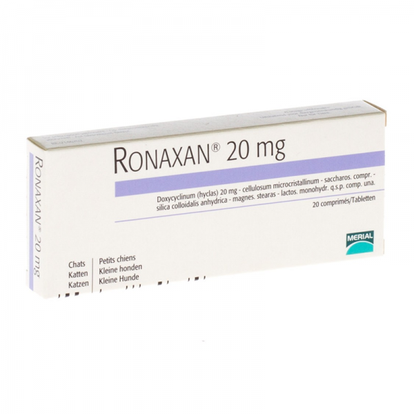 Ronaxan 20 mg/ 20 comprimidos