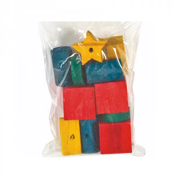 Juguetes bloques de madera