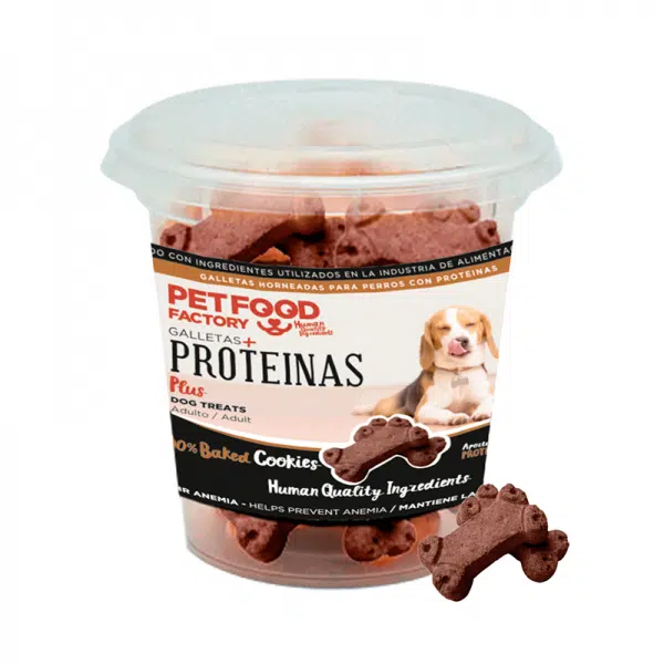 PFF Galleta Hueso Clásica + Proteína 120gr