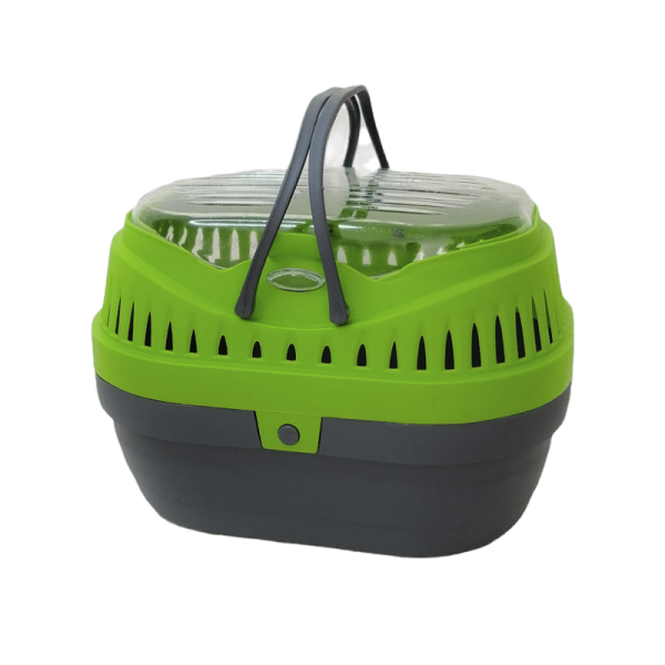 Transportador - L - Verde Manzana con Base Gris