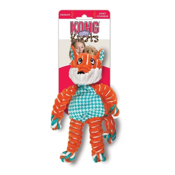 Juguete Kong Floppy Knots Fox M/L