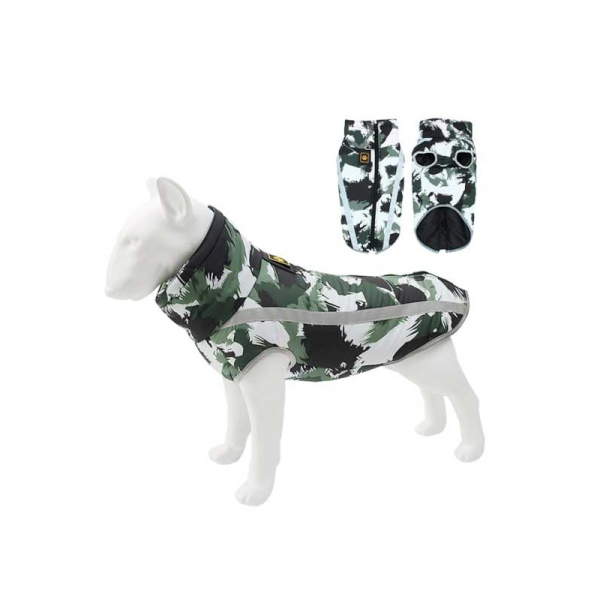 Parka Impermeable Camuflaje – L