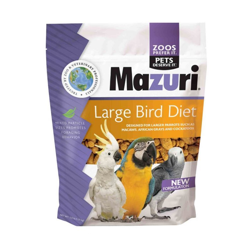 Mazuri pajaro large diet - 1.36 kg