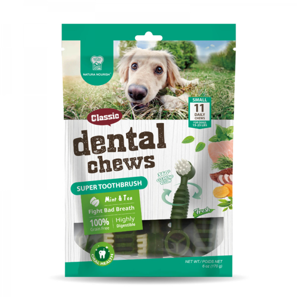 Dental Chews Super Toothbrush - Menta