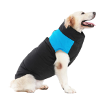 Parka impermeable Azul y Negro M