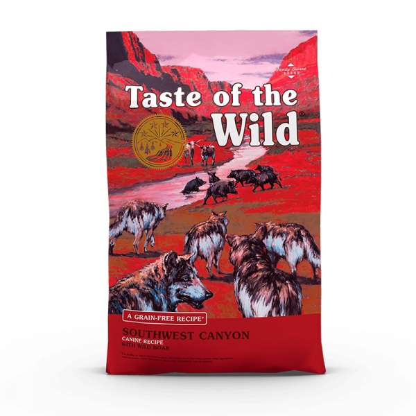 Taste Of the Wild Southwest Canyon Canine Adult (Jabali) - 5.6Kg