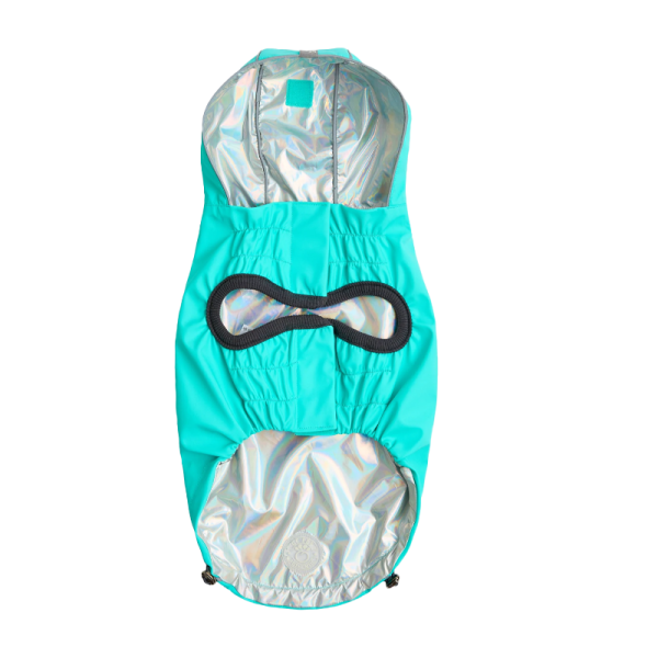 Impermeable Reversible Neón Aqua 2XS – GF PET