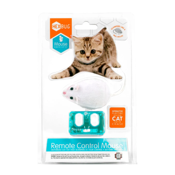 Ratón de juguete con control remoto -Hexbug