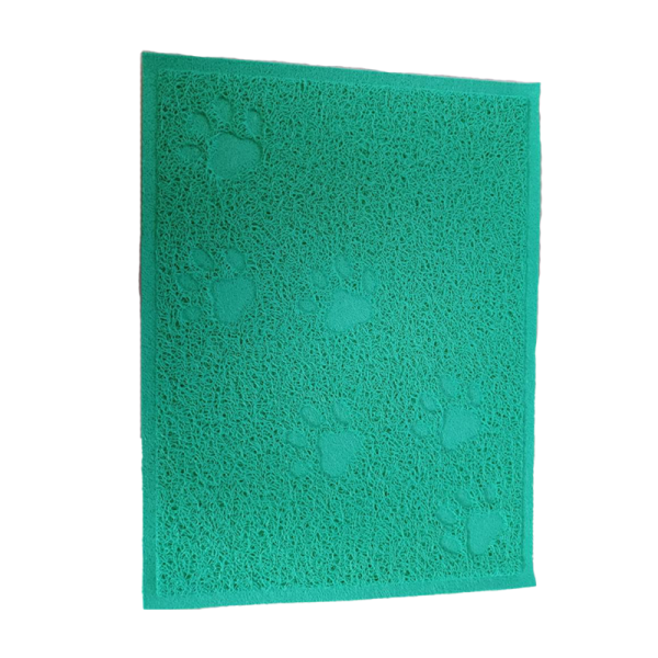 Alfombrilla Rectangular Verde Agua