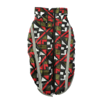 Parka Impermeable 3XL Rojo, Verde Y Blanco
