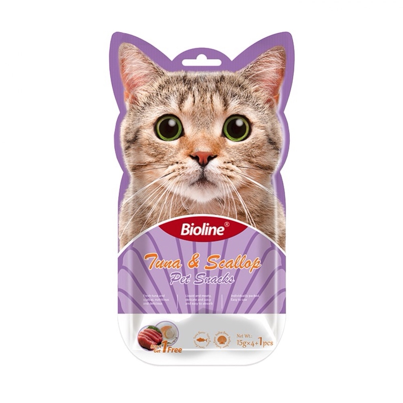 Bioline Cat Treats Tuna &amp; Scallop