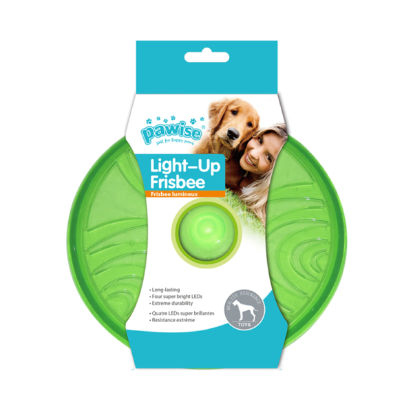 Light-Up Frisbee 20 CM Verde -Pawise