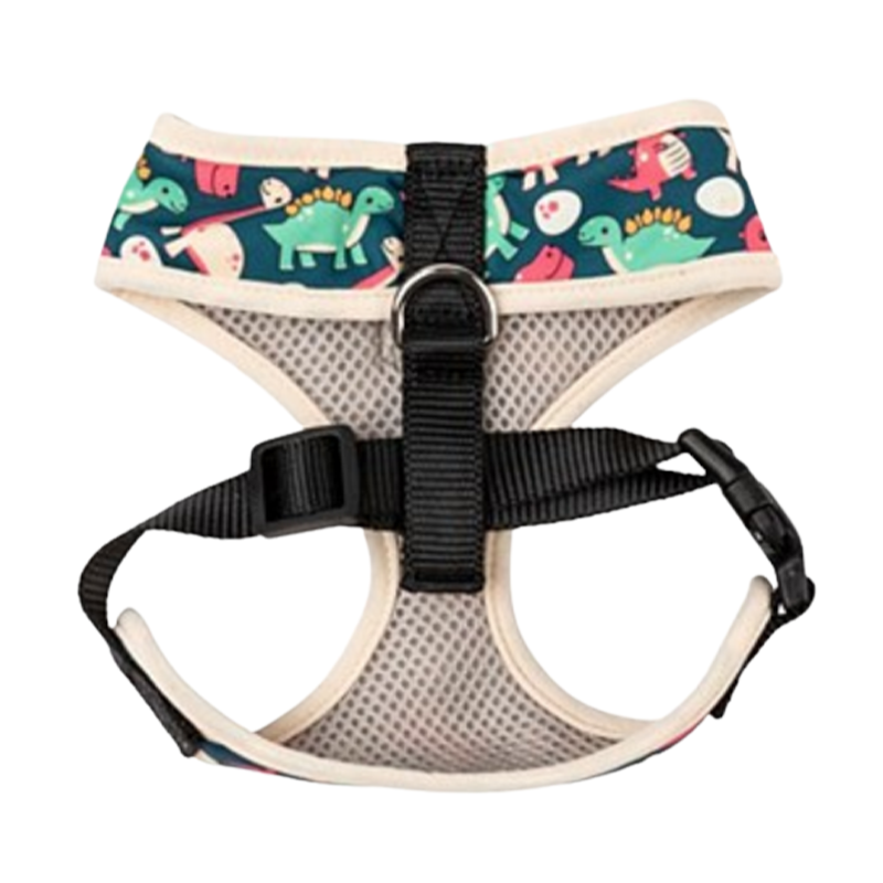 Harness Fuzzyard Dinosaur Land S — TusMascotas.cl