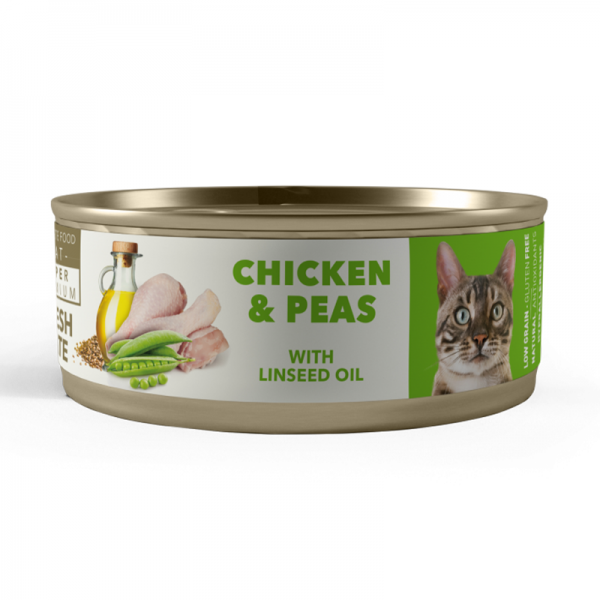 Amity Lata Chicken and Peas Adult Cat 80gr