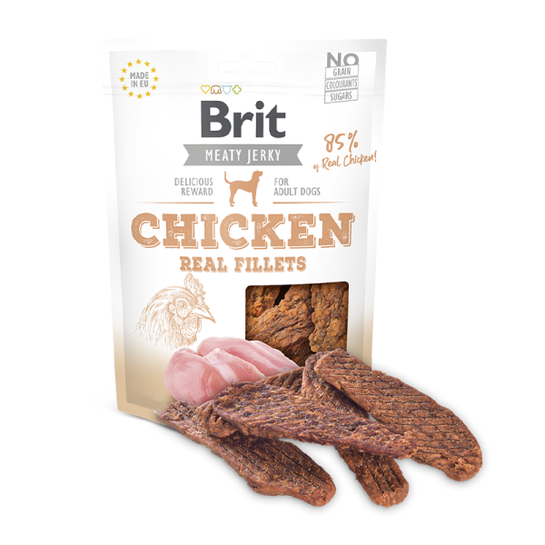 Brit Jerky Snack Chicken Fillet 200gr