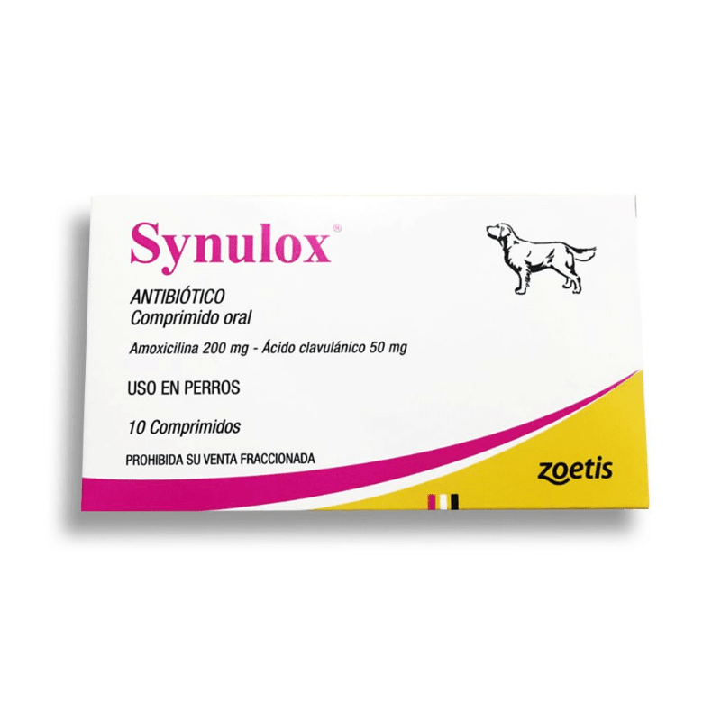 Synulox Antibiótico - 10 comprimidos (RECETA REQUERIDA)
