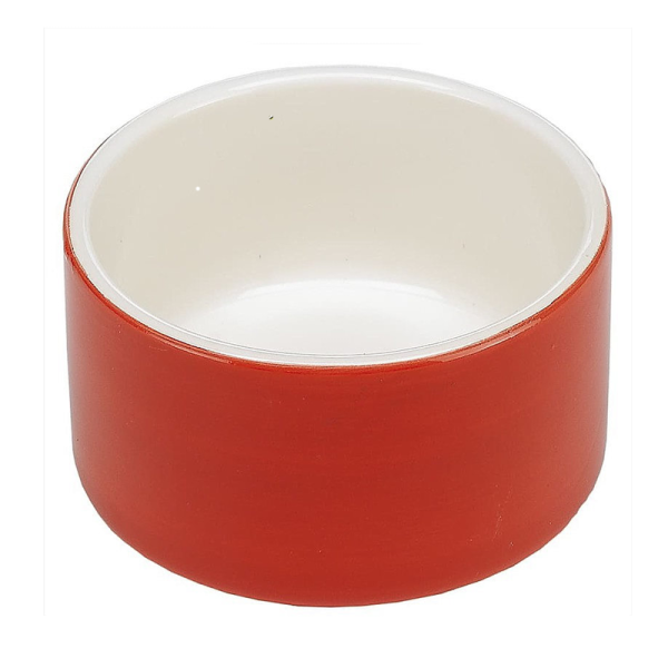 Plato Pequeños Animales Rojo - Ferplast