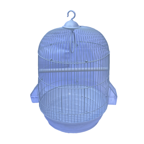 Jaula Ave Oval Blanco