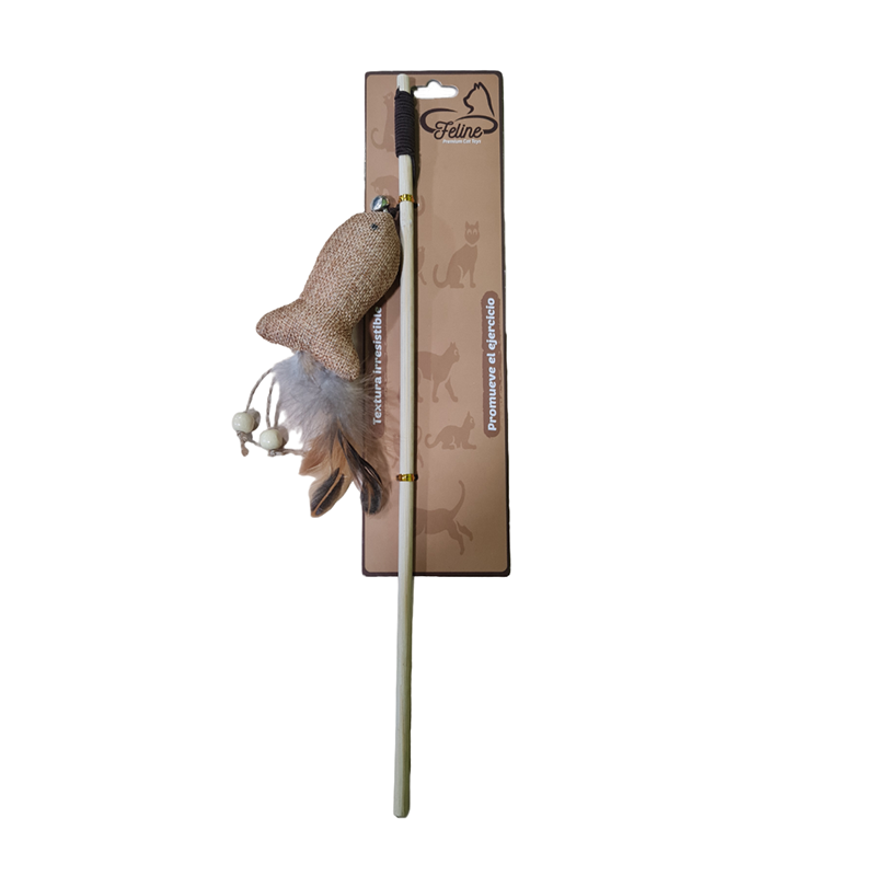 Juguete Varilla con Figuras 40cm - Feline Juguete Varilla con Figuras 40cm - Feline