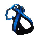 Arnés Acolchado XS Azul Cruzado
