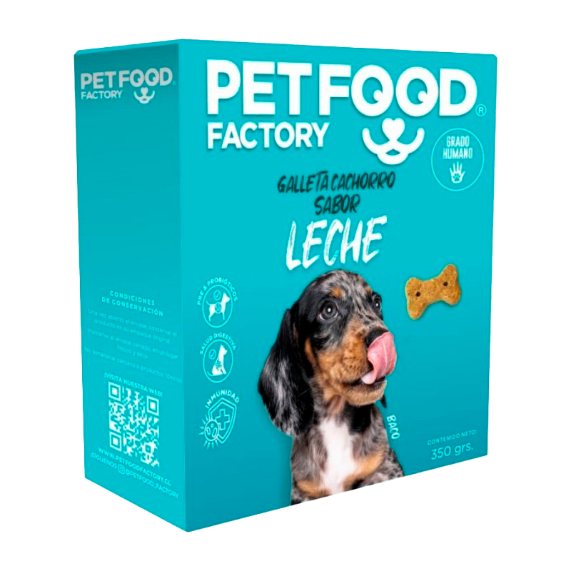 Galleta huesito cachorro leche 350gr