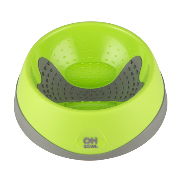 LM OH BOWL MEDIUM GREEN FOR DOG