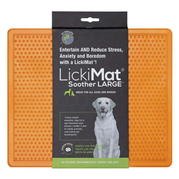 LikiMat SOOTHER XL Orange For Dog