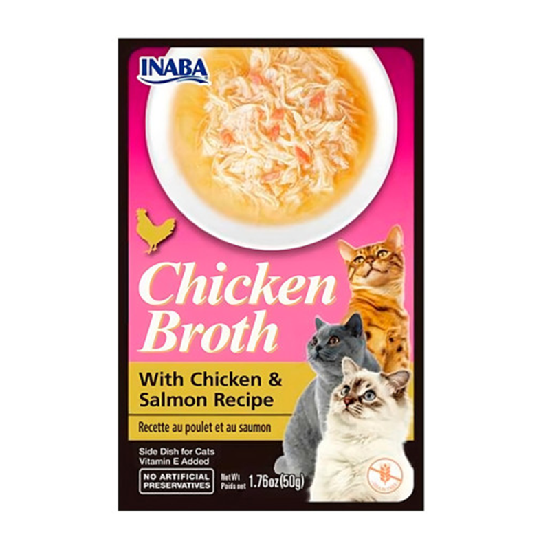 Churu Broth Chicken Salmon Recipe 50gr
