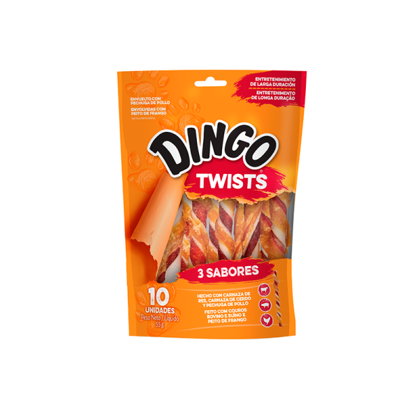 Dingo Triple Flavor Twists 10PK