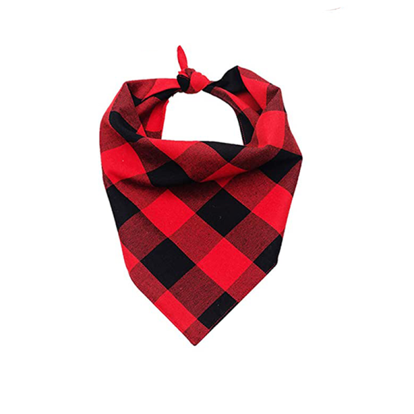 Wonder Dog Bandana - Negro y rojo