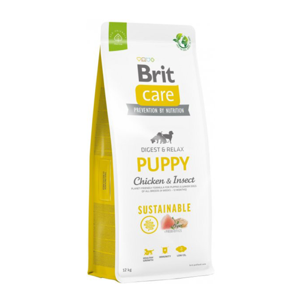 Brit Care Puppy 12KG CHICKEN & INSECT Dog